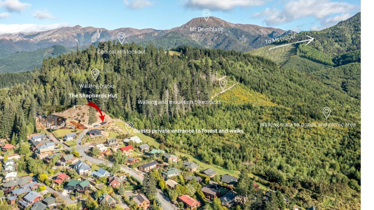 The Shepherds Hut - Boutique Retreat. Hanmer Springs Ngoại thất bức ảnh