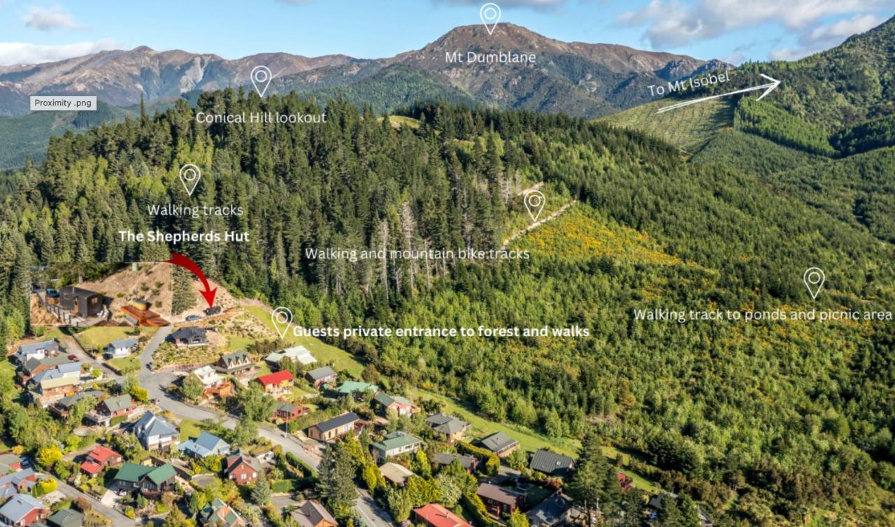 The Shepherds Hut - Boutique Retreat. Hanmer Springs Ngoại thất bức ảnh